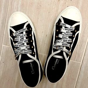 Dior WALK'N'DIOR IN CANVAS sneakers sz EU36/US6